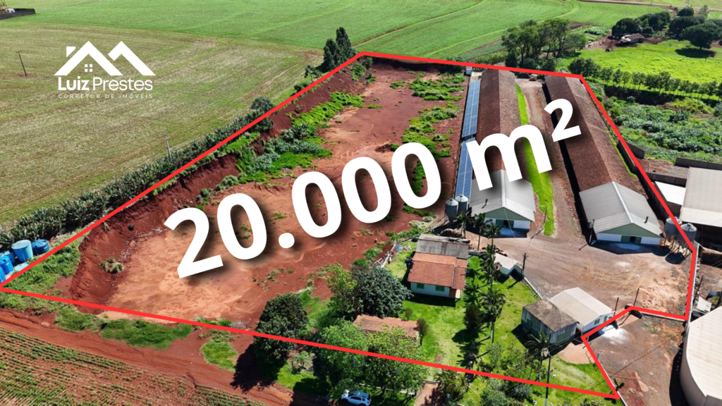 Chácara 20mil m² – 2 Aviario –