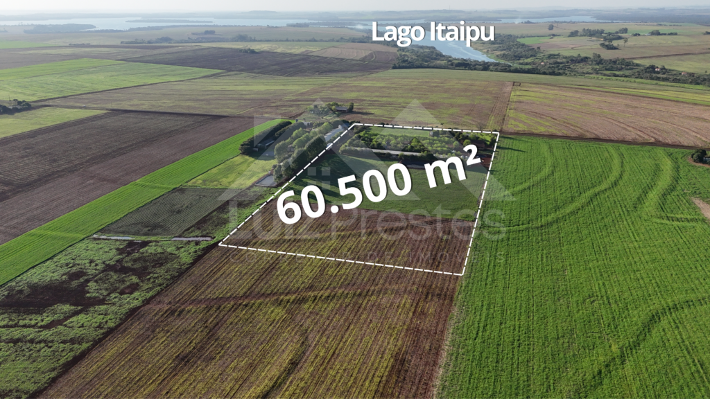 Chácara 2,5 alqueires com estrutura completa para suinocultura – Linha Santa Cruz, São Miguel do Iguaçu – PR